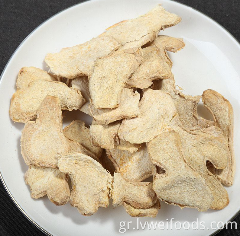 Αφυδατωμένες φέτες τζίντζερ Dehydrated Ginger Slices